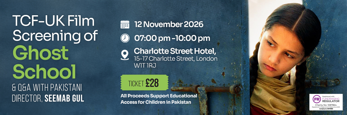 TCF-UK Film Screening of GHOST SCHOOL
